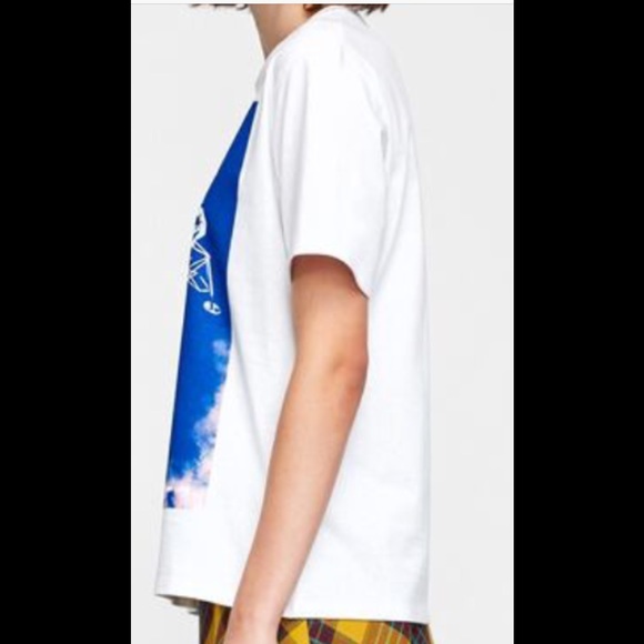 ZARA LIFE PRINT T-SHIRT - Picture 4 of 4